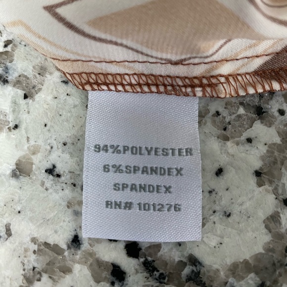 NWT Dress Barn Geometric Print Dress - Picture 6 of 6